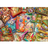 Treats N Treasures: The Journalers Desk - Puzzle (1000pc Jigsaw) Board Game