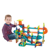 Magnetic Disc Ball Track Building Blocks – 113PCS