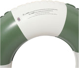 Sunnylife: Slim Tube Pool Ring - Olive Stripe