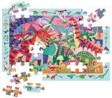 Mudpuppy: Mighty Dinosaurs - 64 Piece search and find Puzzle Board Game
