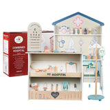 Kids Montessori Hospital Wooden Play Set and Accessories