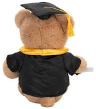 With Heart: Graduation Bear Large With Scroll - 24cm Plush Toy