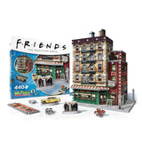 Wrebbit3D: Friends Central Perk - 3D Puzzle (440pc Jigsaw) Board Game