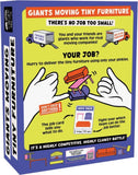 Giants Moving Tiny Furniture (By Exploding Kittens) Board Game