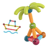 Magic Magnetic Park - Puzzle Magnetic Stick & Ball Building Blocks -38PCS