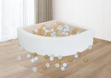 Corner Ball Pit with 200pc balls - Champagne