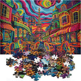 Trippy Puzzles: Parisian Prism Puzzle (1000pc Jigsaw) Board Game