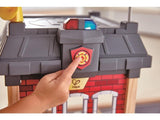 Hape: Fire Station Wooden Playset