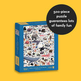 Chronicle Books: Hello Animals of the World Puzzle (500pc Jigsaw) Board Game