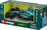 Bburago: 1:43 Diecast Vehicle - F1 Aston Martin AMR23 2023 (#14 Alonso)