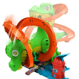 Hot Wheels: City T-Rex Fire Station - Playset