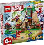 LEGO Marvel: Spidey and Gobby's Raptor Battle at Tree House HQ - (11200)