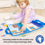 Melissa & Doug: Ms. Rachel What to Wear Felt Board