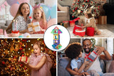 136 Piece Kids Magnetic Building Block Tile Set