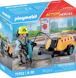 Playmobil: Construction Worker (71752)
