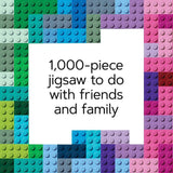 LEGO: Rainbow Bricks Puzzle (1000pc Jigsaw) Board Game