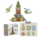 Magic Drilling Surface Magnetic Block - 48pcs