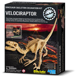 4M: Excavation Kits - Velociraptor Skeleton