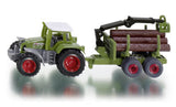 Siku: Fendt Tractor with Forestry Trailer