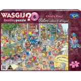 Wasgij? Destiny #6: Child's Play Puzzle (500pc XL Jigsaw) Board Game