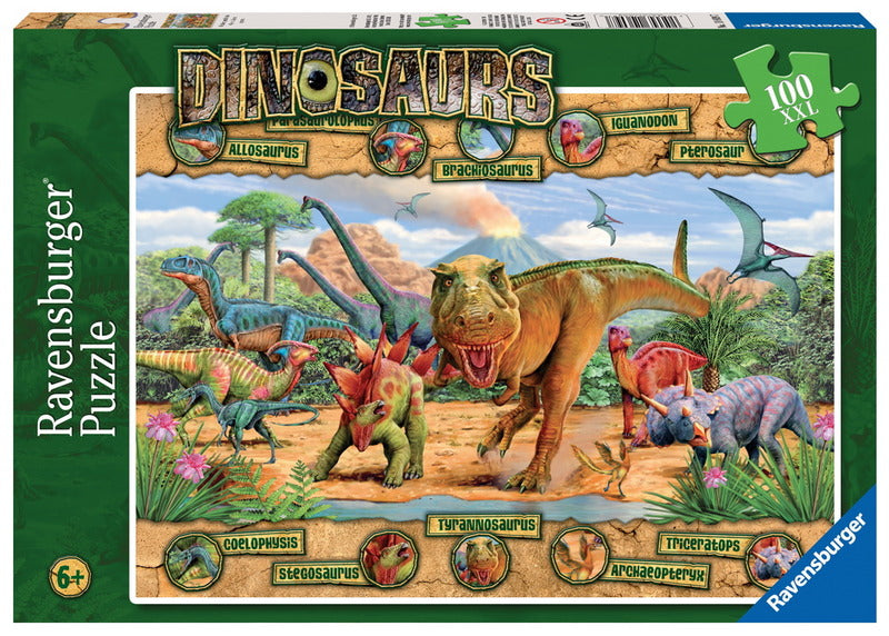 Ravensburger: Dinosaurs (100pc Jigsaw)