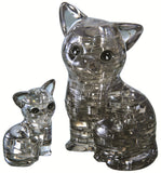 Crystal Puzzle: Black Cat in a Pair (49pc) Board Game