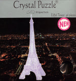 Crystal Puzzle: Clear Eiffel Tower (96pc) Board Game