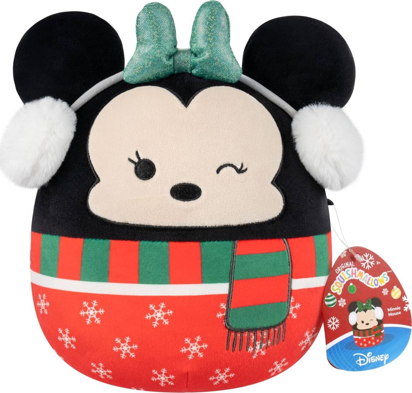 Squishmallows: Winter Minnie Mouse - 8" Disney Holiday Plush Toy