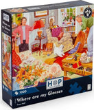 House of Puzzles: Where Are My Glasses (1000pc Jigsaw) Board Game