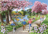 House of Puzzles: Apple Blossom Time (1000pc Jigsaw) Board Game