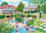 House of Puzzles: Duck Pond - Big Piece Puzzle (250pc Jigsaw) Board Game