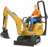 Bruder JCB Micro Excavator 8010 CTS with Figure