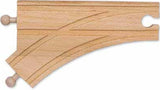 Melissa & Doug: 150mm Wooden Curved Switch Track Male - 6 Pack