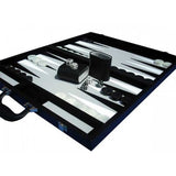 Dal Rossi Backgammon 18" PU Leather - Black
