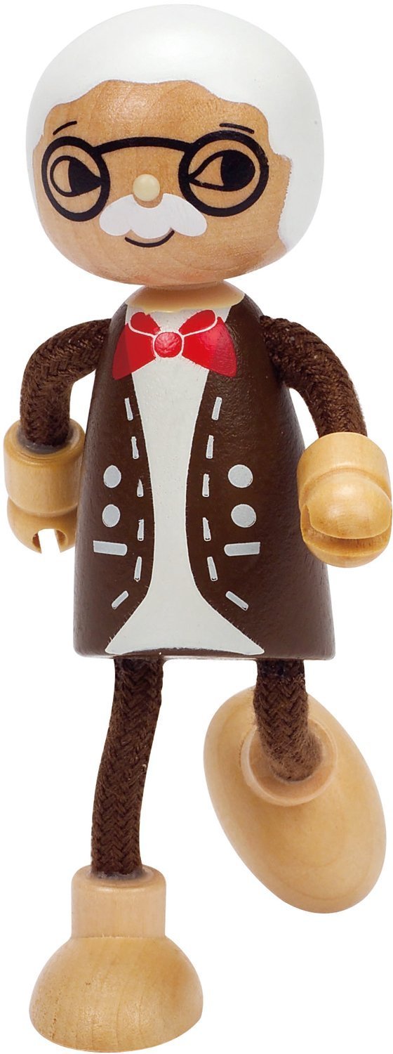 Hape: Grandfather Wooden Doll