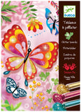 Djeco: Design - Glitter Boards Butterflies