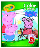 Crayola: Colour N Sticker Book - Peppa Pig