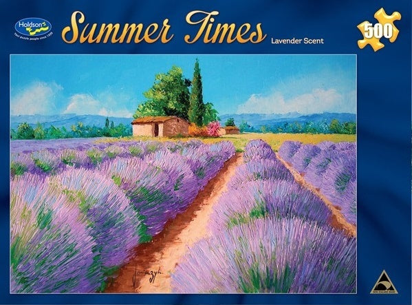 Holdson: 500pce Puzzles - Summer Times - Lavender Scent
