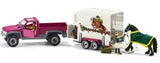 Schleich: Pick Up With Horse Box