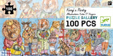 Djeco: 100pc Gallery Puzzle - Kings Party