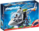 Playmobil: Police Helicopter with LED Searchlight