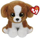 Ty Beanie Babies: Snicky Brown Dog - Small Plush