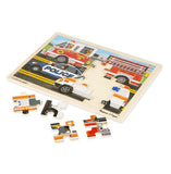 Melissa & Doug: To the Rescue Wooden Jigsaw - 24pc