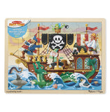Melissa & Doug: Pirate Adventure Jigsaw Puzzle - 48 Pieces