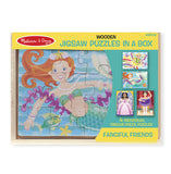 Melissa & Doug: Fanciful Friends Jigsaw Puzzles in a Box
