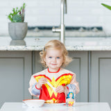 Bumkins Costume Sleeved Bib - Wonder Woman
