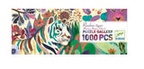 Djeco: Rainbow Tigers Puzzle (1000pc)