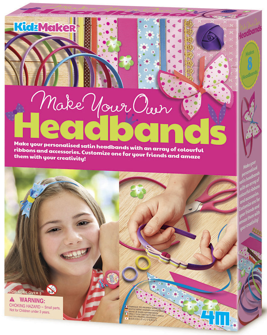 4M KidzMaker: Make Your Own Hair Bands Kit