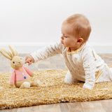 Peter Rabbit: Flopsy "Made With Love" - Knitted Plush