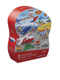 Crocodile Creek: Shaped Box Puzzle - Busy Airport (36pc)